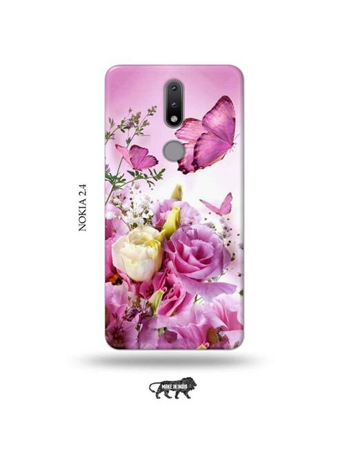 flowers back cover compatible with nokia 2.4 - 19026640 - Very Small Image - 1