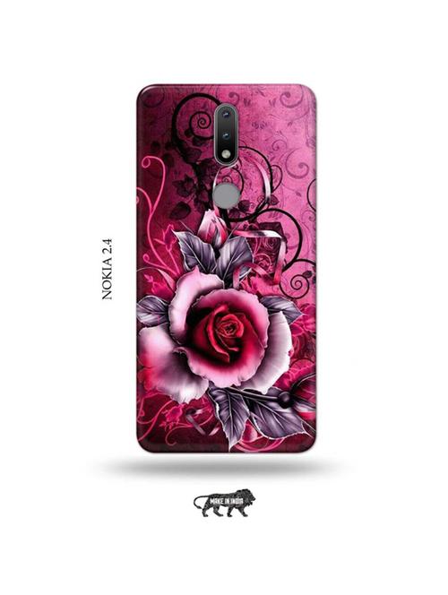 flowers back cover compatible with nokia 2.4 - 19026644 - Very Small Image - 1