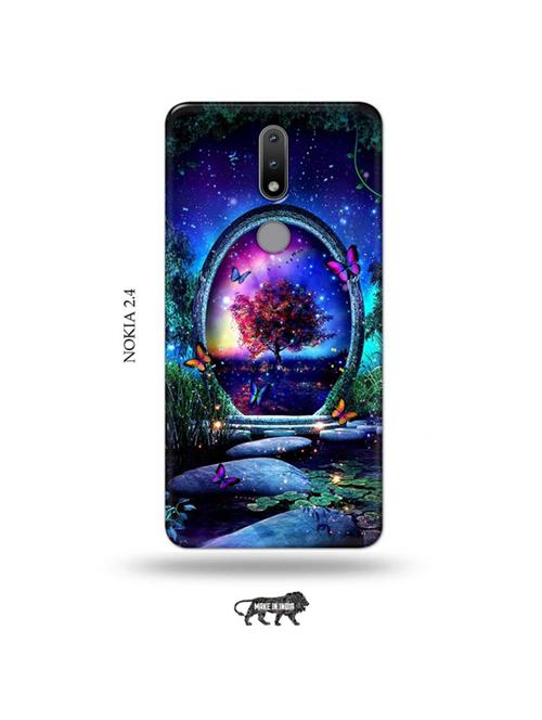 flowers back cover compatible with nokia 2.4 - 19026647 - Very Small Image - 1