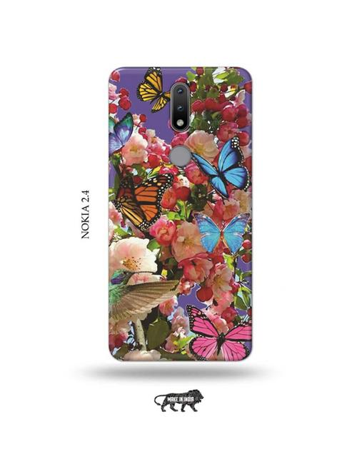 flowers back cover compatible with nokia 2.4 - 19026653 - Very Small Image - 1