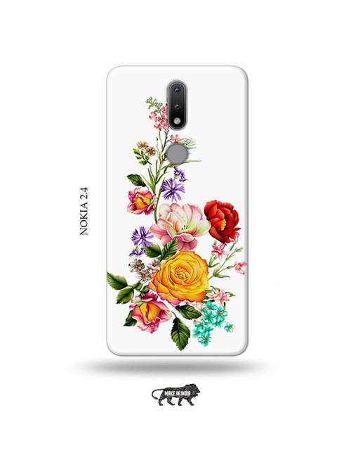 flowers back cover compatible with nokia 2.4 - 19026654 - Very Small Image - 1