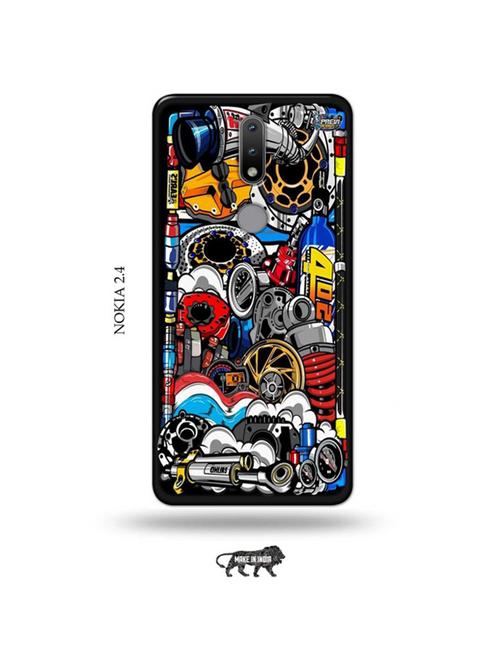 funky back cover compatible with nokia 2.4 - 19026679 - Very Small Image - 1