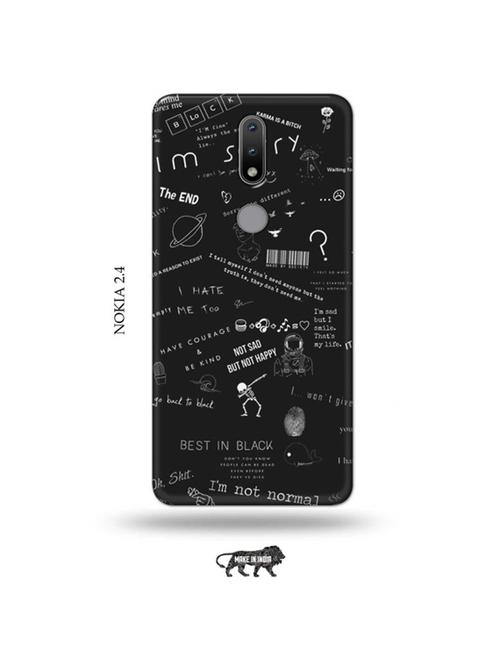 nerdy sorry back cover compatible with nokia 2.4 - 19026683 - Very Small Image - 1