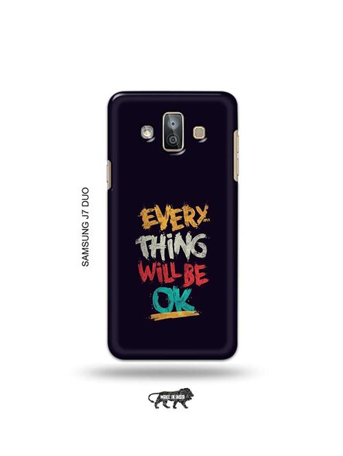 every thing will be ok back cover compatible with samsung j7 duo - 19027439 - Very Small Image - 1