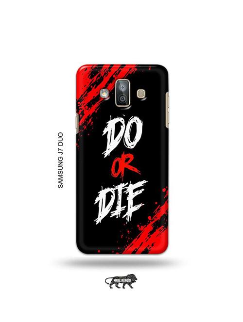 do or die back cover compatible with samsung j7 duo - 19027463 - Very Small Image - 1