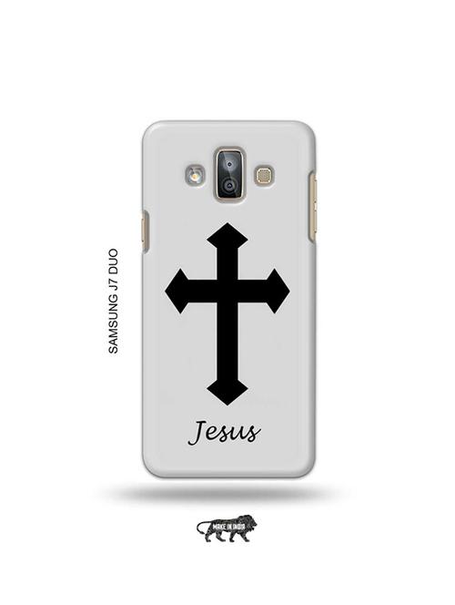 jesus cross back cover compatible with samsung j7 duo - 19027506 - Very Small Image - 1