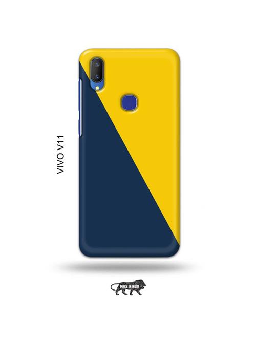 yellow blue back cover compatible with vivo v11 - 19027896 - Very Small Image - 1