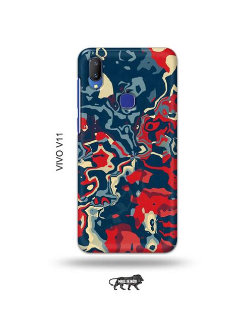 abstract red back cover compatible with vivo v11 - 19027911 - Very Small Image - 1