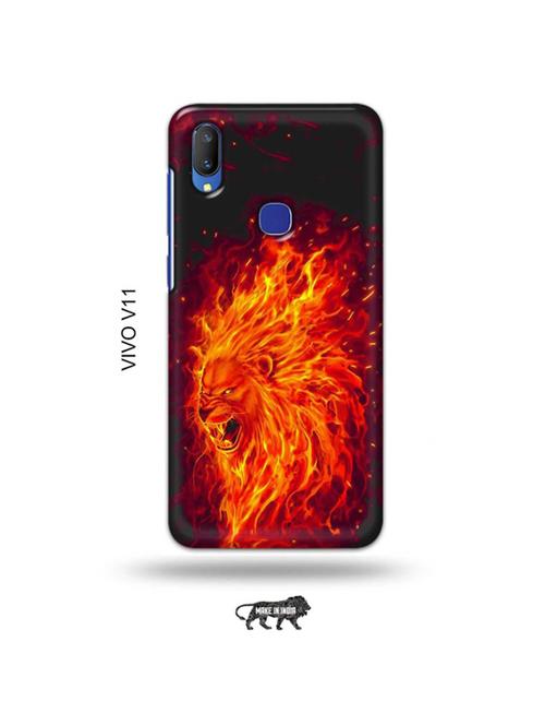 firry lion back cover compatible with vivo v11 - 19027926 - Very Small Image - 1