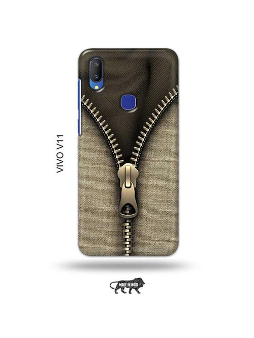zipper back cover compatible with vivo v11 - 19027992 - Very Small Image - 1