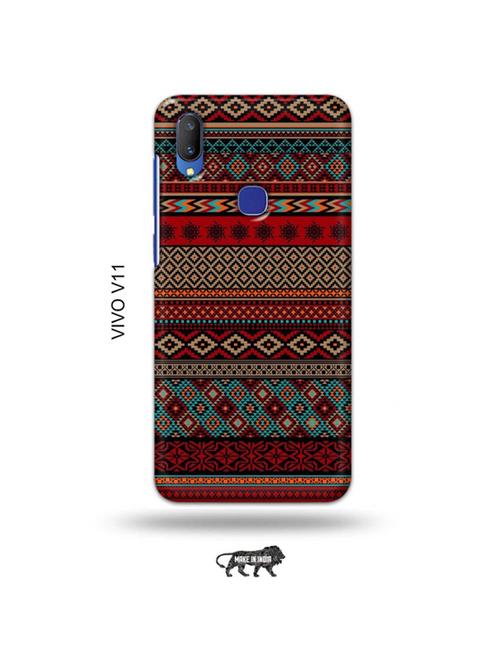 kalankaari back cover compatible with vivo v11 - 19028007 - Very Small Image - 1