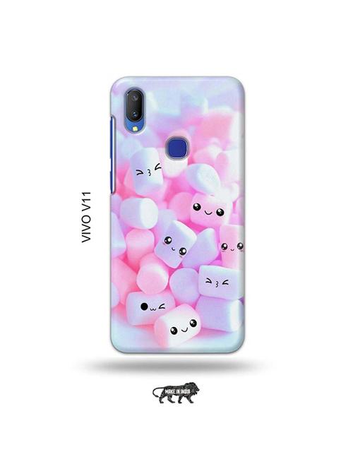 cute faces back cover compatible with vivo v11 - 19028078 - Very Small Image - 1