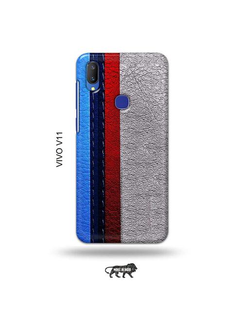 leather strips back cover compatible with vivo v11 - 19028150 - Very Small Image - 1
