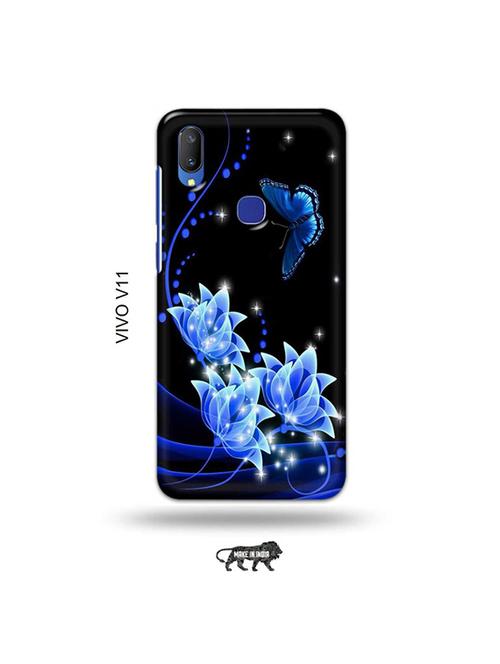 flowers back cover compatible with vivo v11 - 19028194 - Very Small Image - 1