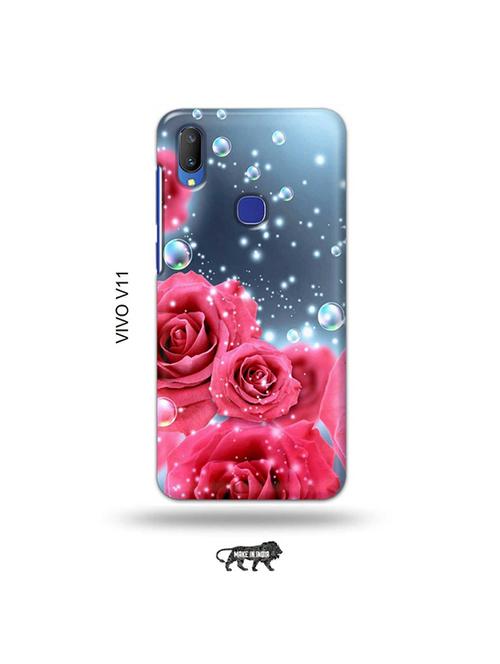 flowers back cover compatible with vivo v11 - 19028199 - Very Small Image - 1