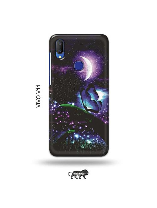 flowers back cover compatible with vivo v11 - 19028208 - Very Small Image - 1
