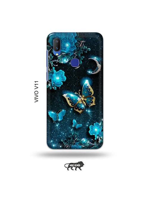 flowers back cover compatible with vivo v11 - 19028217 - Very Small Image - 1