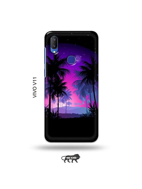 tweakymod designer printed hard case | nature back cover compatible with vivo v11 - 19028257 - Very Small Image - 1