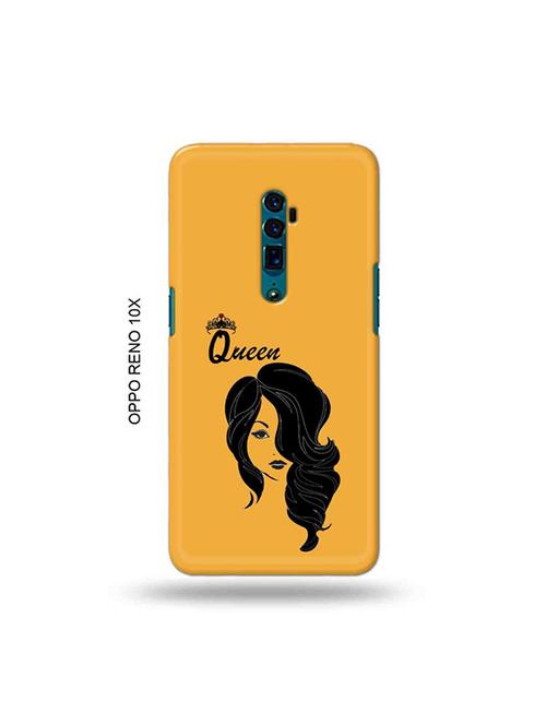 tweakymod designer printed hard case | queen back cover compatible with oppo reno 10x zoom - 19028897 - Very Small Image - 1