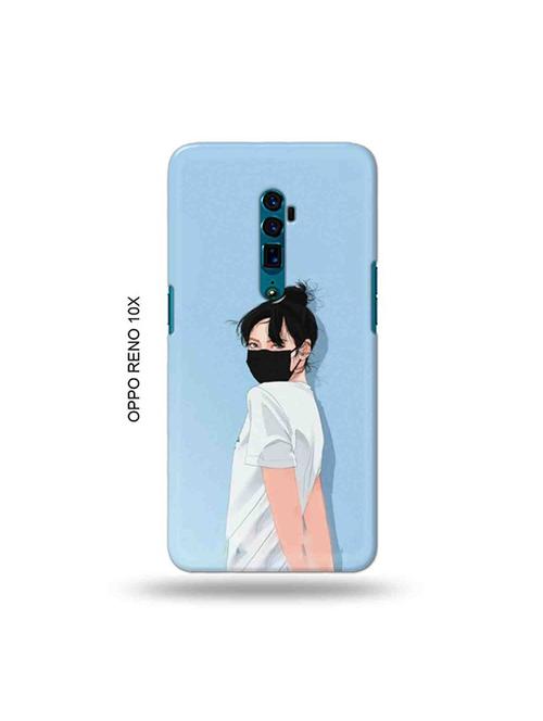 tweakymod designer printed hard case | musk up girl back cover compatible with oppo reno 10x zoom - 19028904 - Very Small Image - 1