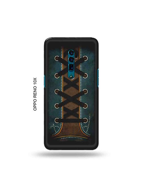 tweakymod designer printed hard case | shoe lace back cover compatible with oppo reno 10x zoom - 19028908 - Very Small Image - 1