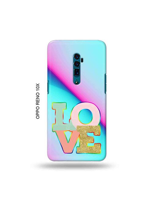 tweakymod designer printed hard case | love design back cover compatible with oppo reno 10x zoom - 19029203 - Very Small Image - 1