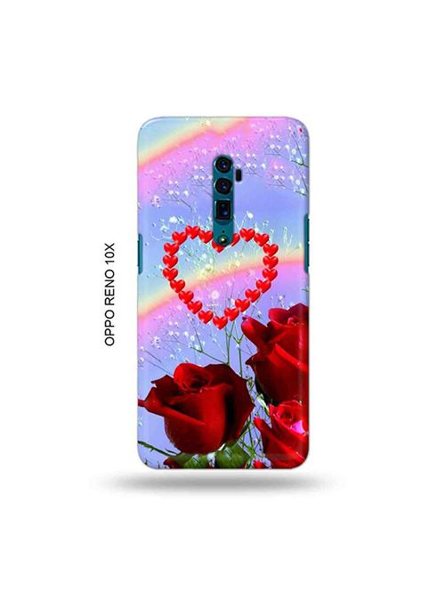 tweakymod designer printed hard case | love design back cover compatible with oppo reno 10x zoom - 19029204 - Very Small Image - 1