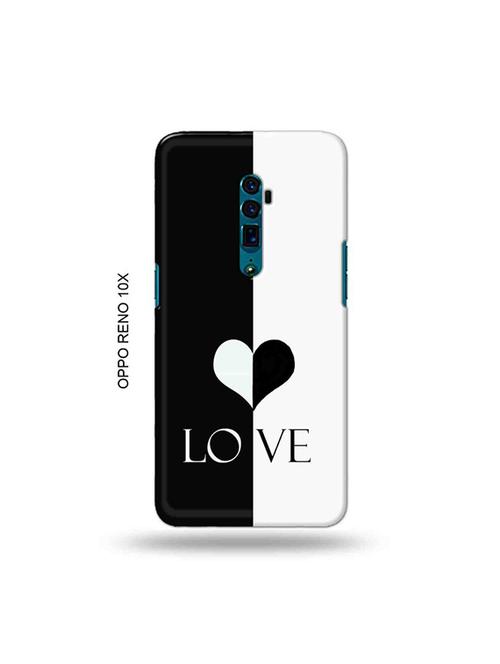 tweakymod designer printed hard case | love back cover compatible with oppo reno 10x zoom - 19029212 - Very Small Image - 1
