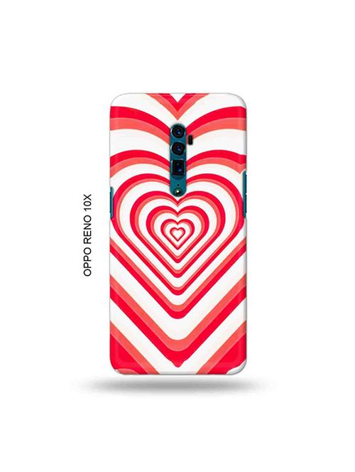 pink heart back cover compatible with oppo reno 10x zoom - 19029214 - Very Small Image - 1