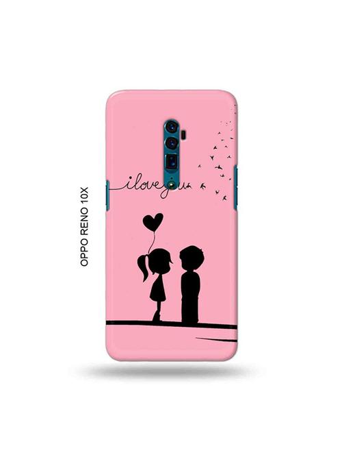 tweakymod designer printed hard case | i love you back cover compatible with oppo reno 10x zoom - 19029219 - Very Small Image - 1