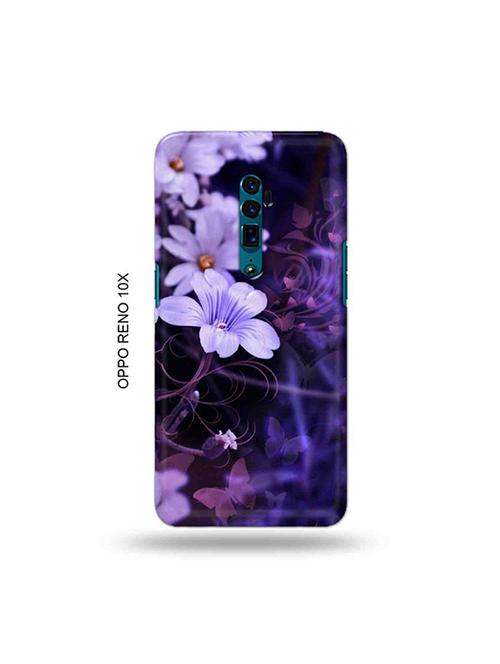 tweakymod designer printed hard case | flowers back cover compatible with oppo reno 10x zoom - 19029240 - Very Small Image - 1