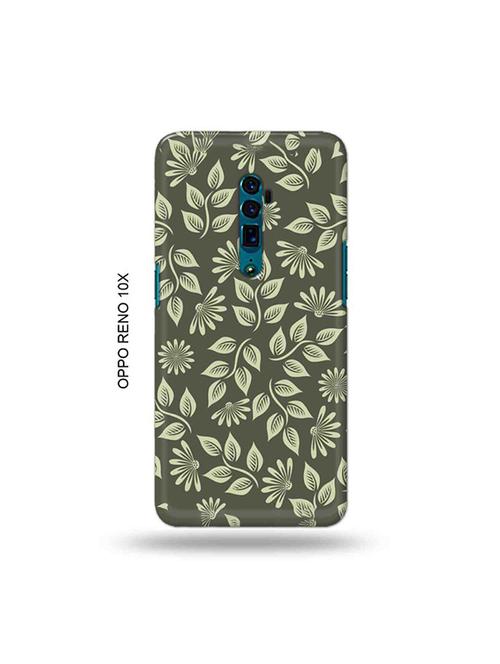 tweakymod designer printed hard case | flowers back cover compatible with oppo reno 10x zoom - 19029244 - Very Small Image - 1