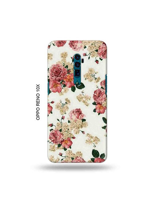 tweakymod designer printed hard case | flowers back cover compatible with oppo reno 10x zoom - 19029256 - Very Small Image - 1