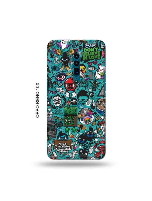zombies dope back cover compatible with oppo reno 10x zoom - 19029268 - Very Small Image - 1