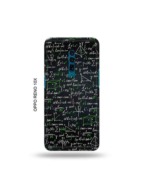 tweakymod designer printed hard case | nerdy maths back cover compatible with oppo reno 10x zoom - 19029275 - Very Small Image - 1