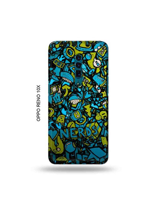tweakymod designer printed hard case | nerds back cover compatible with oppo reno 10x zoom - 19029283 - Very Small Image - 1