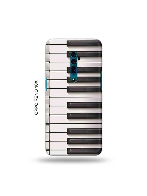 tweakymod designer printed hard case | piano back cover compatible with oppo reno 10x zoom - 19029290 - Very Small Image - 1