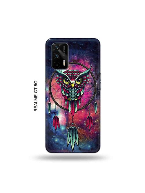 tweakymod designer printed hard case | owl dream catcher back cover compatible with realme gt 5g, x7 max - 19029301 - Very Small Image - 1