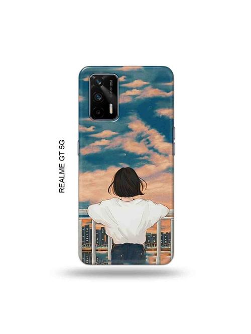 flower letter q back cover compatible with realme gt 5g, x7 max - 19029425 - Very Small Image - 1