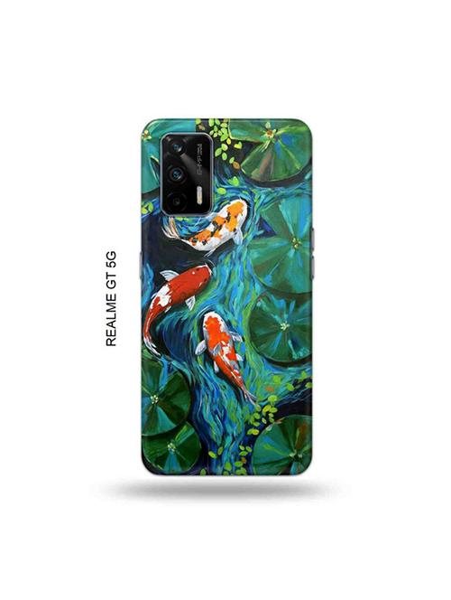 abstract fish back cover compatible with realme gt 5g, x7 max - 19029465 - Very Small Image - 1