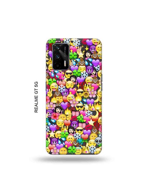 emojis back cover compatible with realme gt 5g, x7 max - 19029630 - Very Small Image - 1