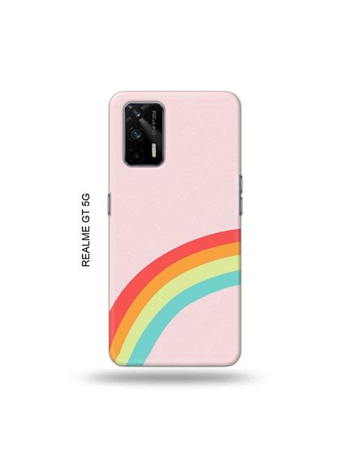 rainbow back cover compatible with realme gt 5g, x7 max - 19029663 - Very Small Image - 1
