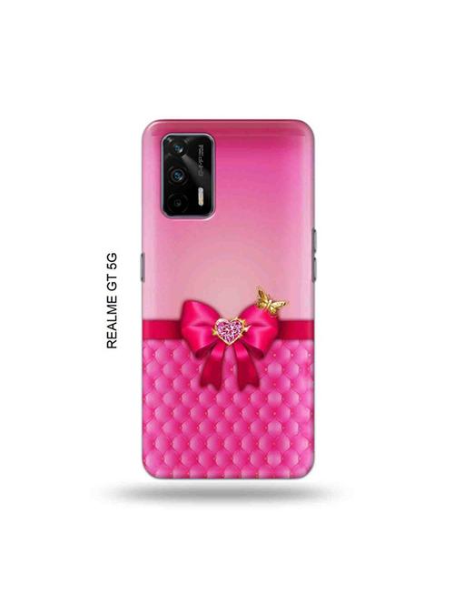 pink bow back cover compatible with realme gt 5g, x7 max - 19029701 - Very Small Image - 1