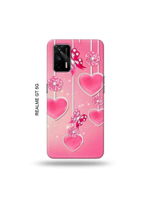 hearts back cover compatible with realme gt 5g, x7 max - 19029737 - Very Small Image - 1