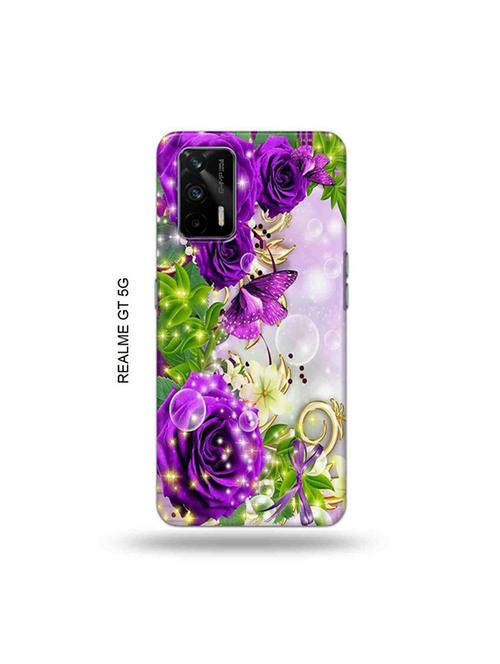 flowers back cover compatible with realme gt 5g, x7 max - 19029750 - Very Small Image - 1