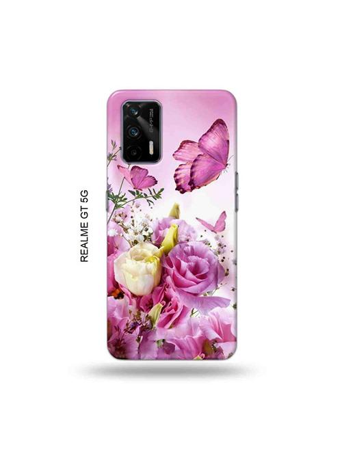 flowers back cover compatible with realme gt 5g, x7 max - 19029754 - Very Small Image - 1