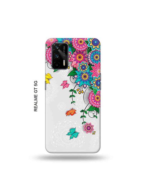 flowers back cover compatible with realme gt 5g, x7 max - 19029757 - Very Small Image - 1