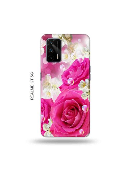 flowers back cover compatible with realme gt 5g, x7 max - 19029777 - Very Small Image - 1