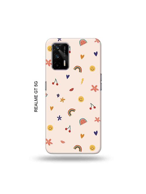 rainbow fruit back cover compatible with realme gt 5g, x7 max - 19029798 - Very Small Image - 1