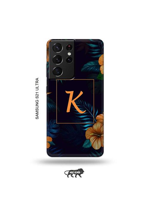 floral k back cover compatible with samsung s21 ultra - 19029900 - Very Small Image - 1